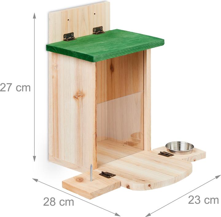 Actual product image Relaxdays Squirrel feeder