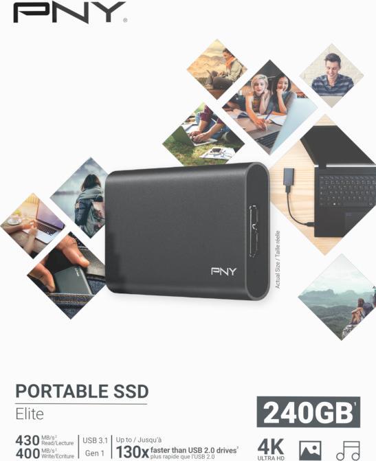 Image du produit PNY Elite (240 Go)