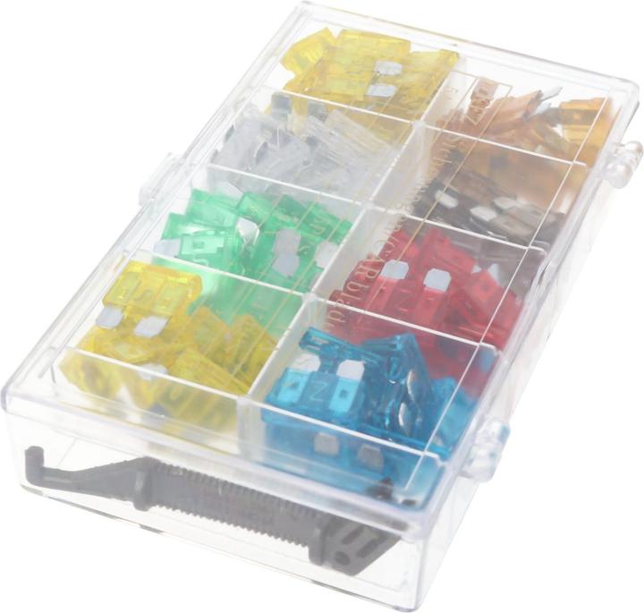 Image du produit AccuCell Assortiment de fusibles automobiles 101 pièces fusibles plats