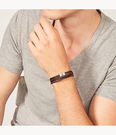 Produktbild Fossil Vintage Casual (19 cm, Leder, Edelstahl)