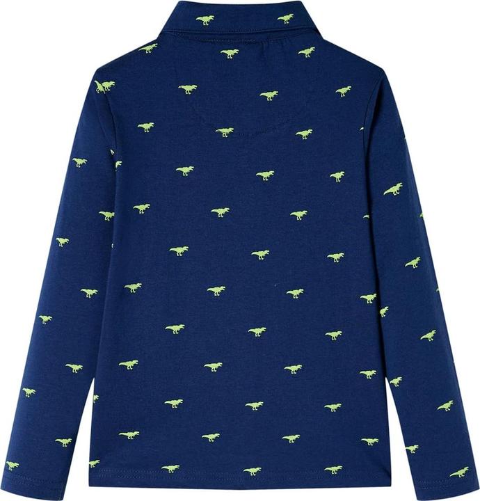 Immagine prodotto VidaXL Camicia da bambino blu navy 116,Materiale: 100 % cotone,Colore (116)