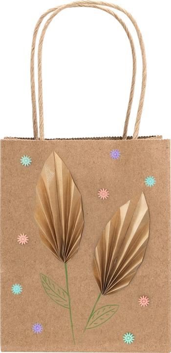 Produktbild Idena 60057 - Papiertüten, 20 Stück, 18 x 8 x 21 cm, Geschenktüten, Kraftpapier Tüten, Basteltüten z (Geschenkpapier, 20 x)