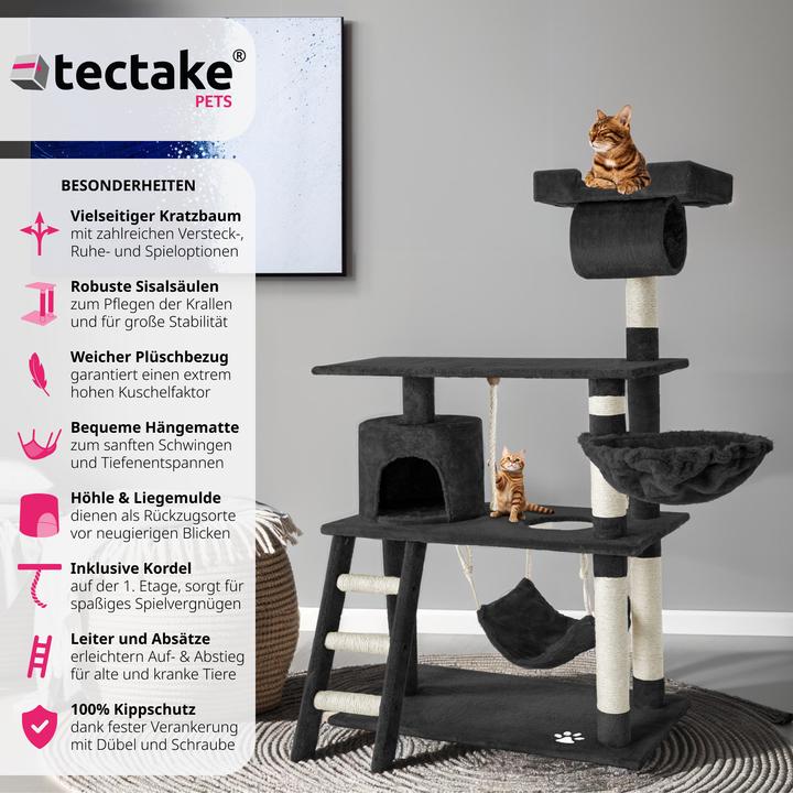 Image du produit tectake Marcel (141 cm, Noir)