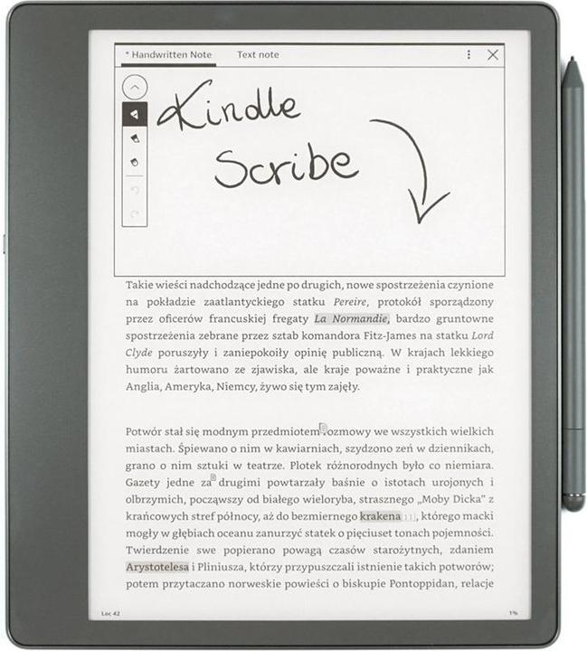 Immagine prodotto Amazon Kindle Scribe 10.2 incl. penna stilo premium (10.20", 16 GB, Grafite)