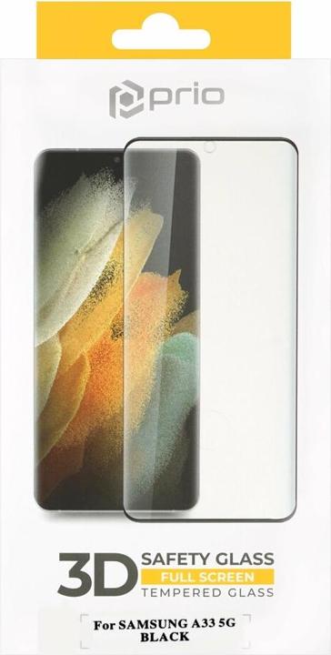 Immagine prodotto prio Vetro Armatura 3D Samsung A33 5G nero (1 Pezzo/i, Samsung Galaxy A33 5G)