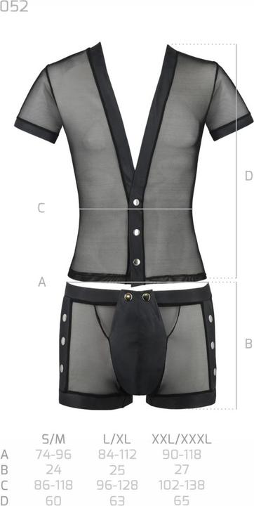Actual product image Passion Shirt and Shorts Set "Michael (XXL)