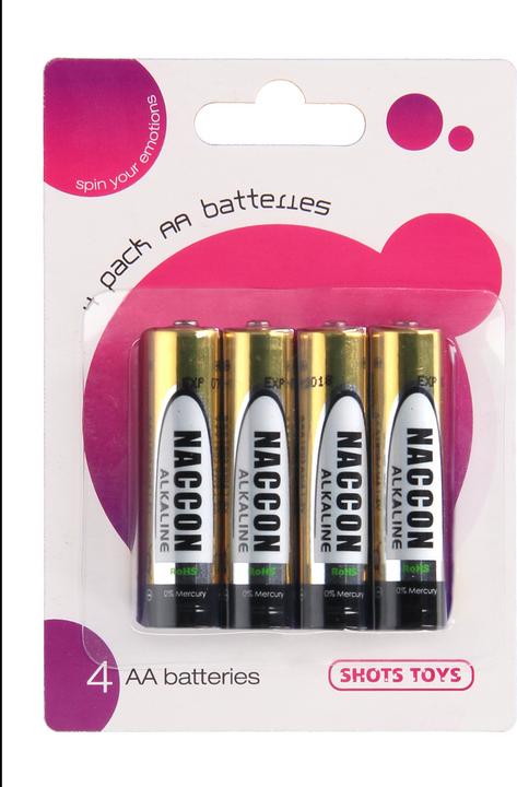 Immagine prodotto Shots 4 pacchetti di batterie AA (4 pz., AA)