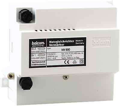 Produktbild Balcom BALC 884100 Netzgleichrichter/VerstÃ¤rker NV800Standardanlage