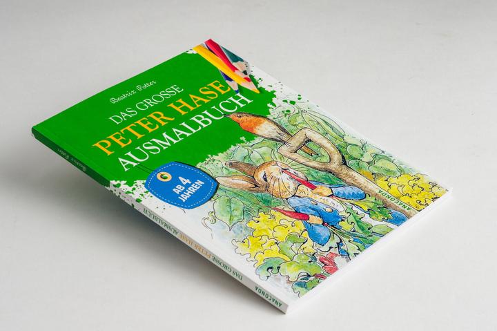 Image du produit Le grand livre à colorier Peter Rabbit