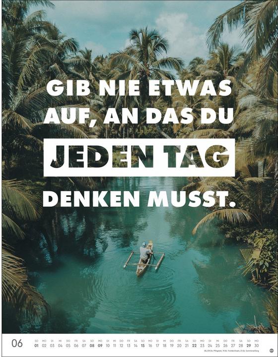 Produktbild Heye Visual Statements Posterkalender 2025 (34 x 44 cm, Harter Einband, Deutsch)