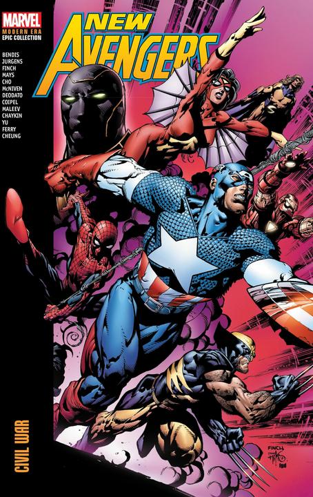 Actual product image New Avengers Modern Era Epic Collection: Civil War (English, Brian Michael Bendis, 2024)