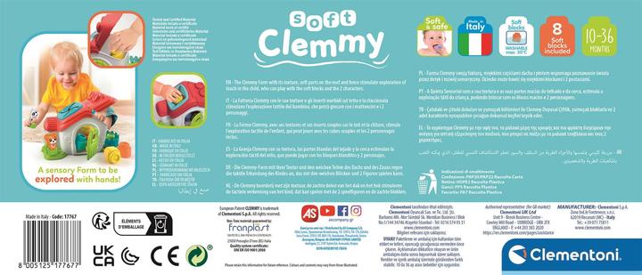Immagine prodotto Clementoni Baby Clemmy - Fattoria sensoriale con blocchi (17767)