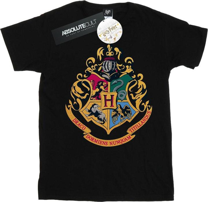 Immagine prodotto Hogwarts Crest Gold Ink Maglietta Ampia Donna (XL)
