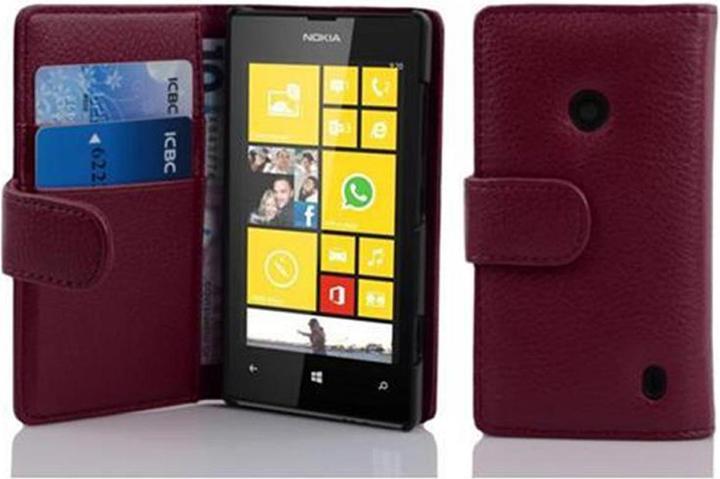 Produktbild Cadorabo Book mit Struktur Cover (Nokia Lumia 520)
