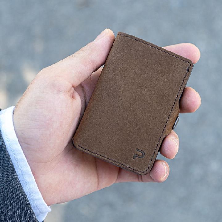 Actual product image Puristo KLIK MINIMAL Slim Wallet Vintage 11s