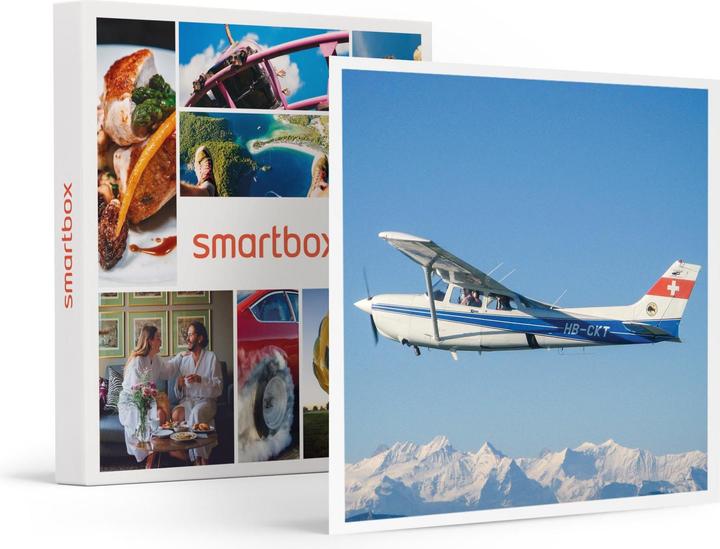 Image du produit Smartbox Vol panoramique en avion au-dessus des Alpes suisses (1 pers.)