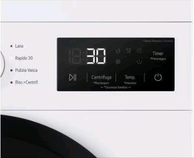 Image du produit LG Waschmaschine Weiss, 1400 Umin, A ITModell (8 kg, Gauche)