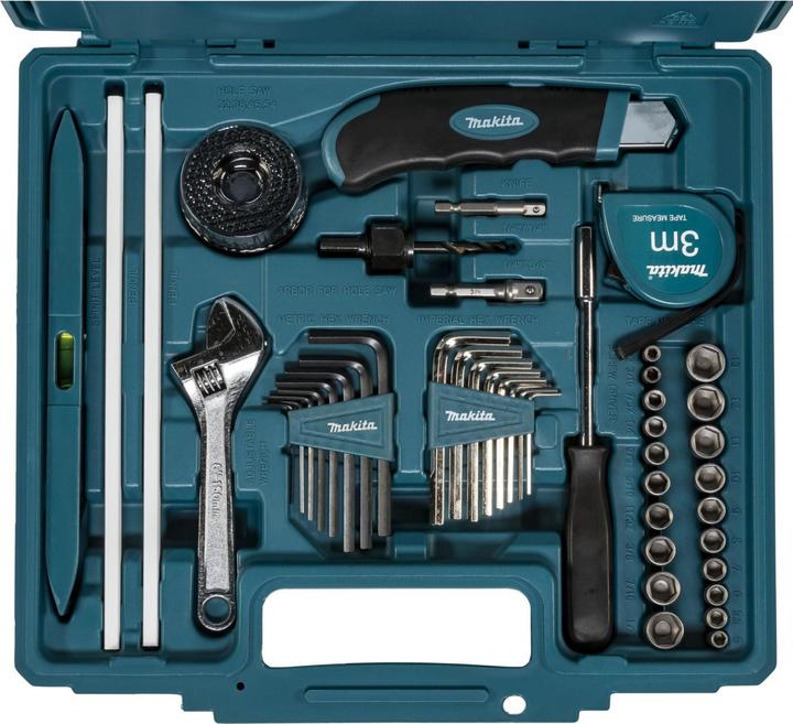 Image du produit Makita Jeu d'embouts de perçage 256 pièces (4 - 7.5mm)
