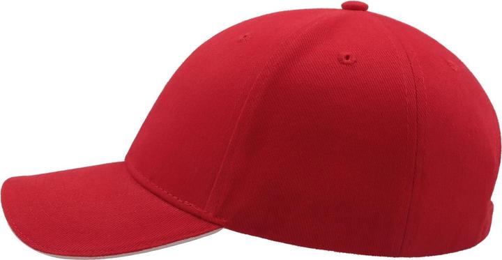 Actual product image Atlantis Liberty Baseball Cap With 6 Brushed Cotton Panels (One size)