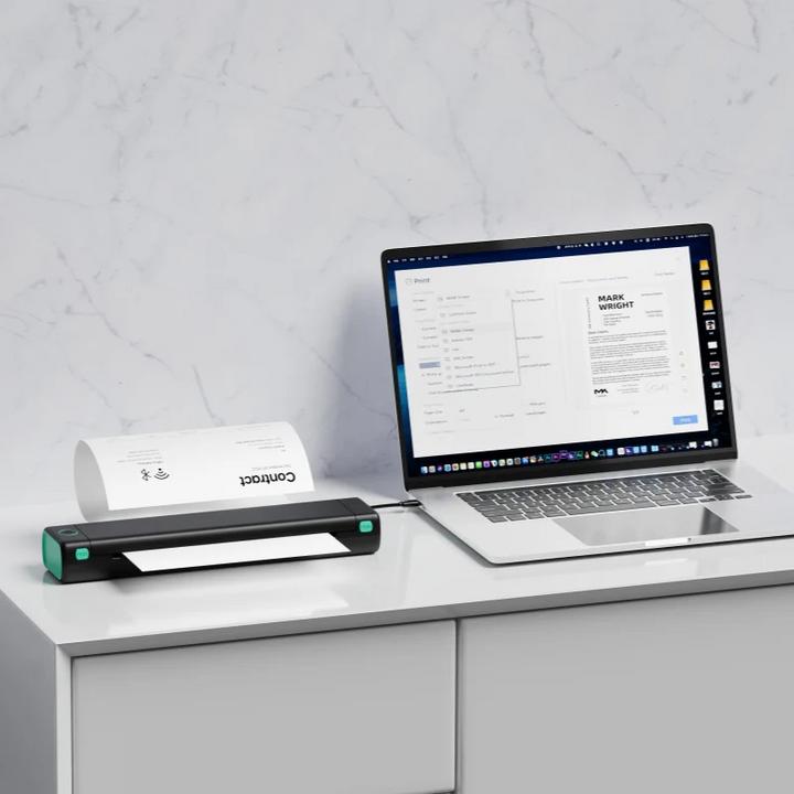 Produktbild Phomemo M08F (Thermodirekt, Schwarz-Weiss)