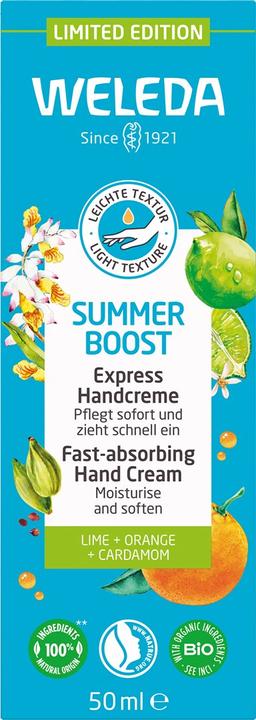 Energie-Label Weleda Summer Boost Express Handcreme Tb 50 ml (50 ml)
