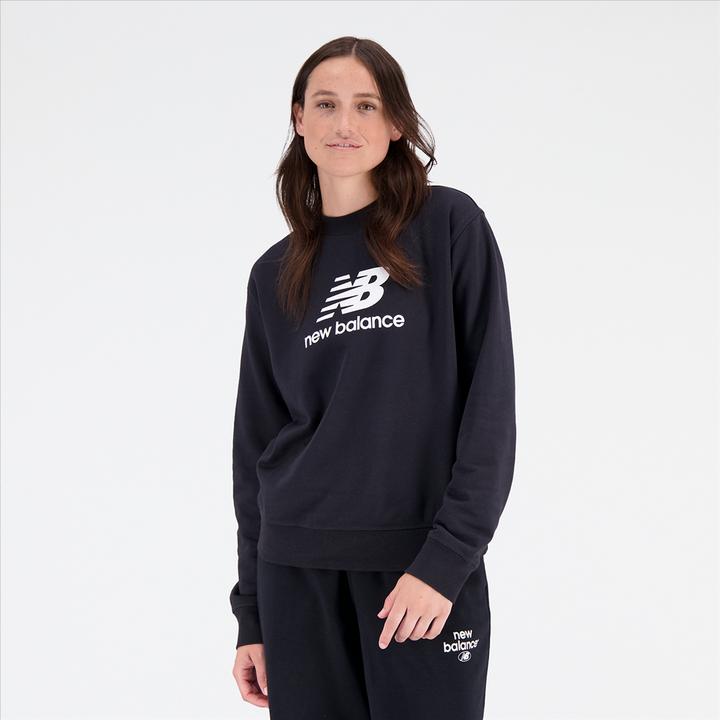 Produktbild New Balance W Essentials Stacked Logo Crew (S)
