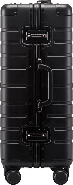 Immagine prodotto Alumaxx Trolley da viaggio, con valigetta in alluminio, nero (37 l, Bagaglio a mano (fino a 50 litri))