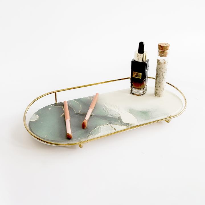 Produktbild Stonea Makea Gold Makeup Tray Neptune