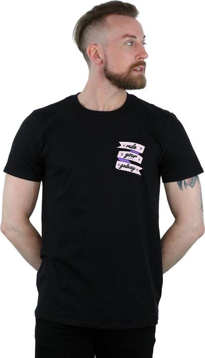 Actual product image Star Wars Mens Rule Your Galaxy Chest Print T-Shirt (XXL)