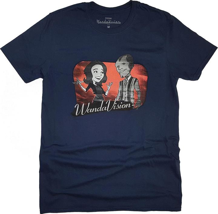 Actual product image Marvel WandaVision Red Logo Cartoon (XL)
