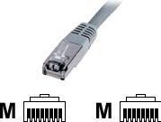 Image du produit Digitus CAT 5e F-UTP Câble patch Cu PVC AWG 26/7 Longueur 5 m Couleur gris (F/UTP, CAT5e, 5 m)
