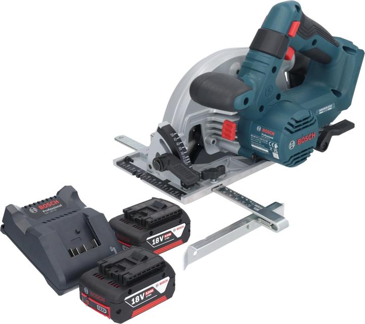 Actual product image Bosch Professional Bosch GKS 18V-57-2 Professional cordless circular saw 18 V 165 mm brushless + 2x rechargeable