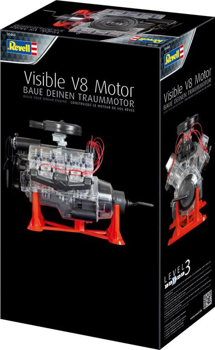 Actual product image Revell Visible V-8 Engine