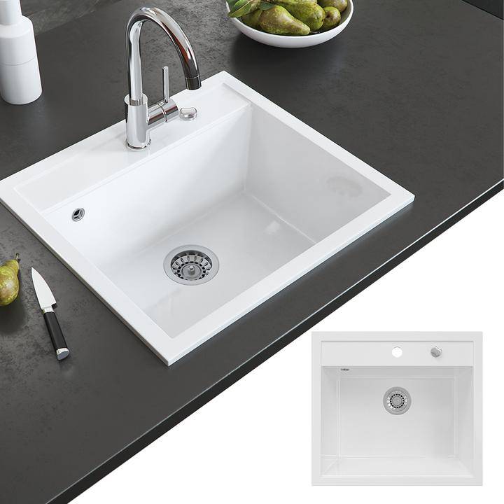 Immagine prodotto Bergström Valencia (Lavello montato, 51 cm, 56.50 cm)