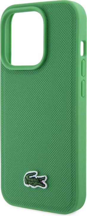 Lacoste LCHMP15XPVCN iPhone 15 Pro Max 6.7" zielony/green hardcase Iconic Petit Pique MagSafe (Apple iPhone 15 Pro Max)