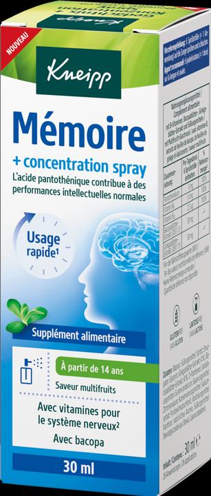 Energie-Label Kneipp Gedächtnis + Konzentration Spray (1 Stück, Spray)