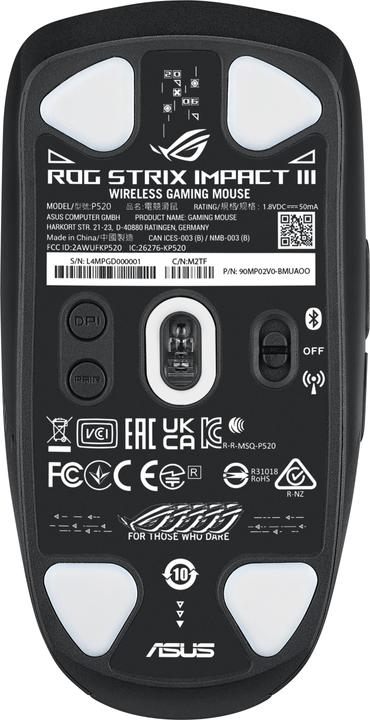 Immagine prodotto ASUS Maus ROG Strix Impact III (Senza fili)
