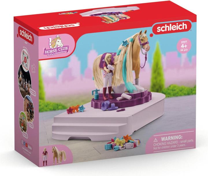Actual product image Schleich Horse care station