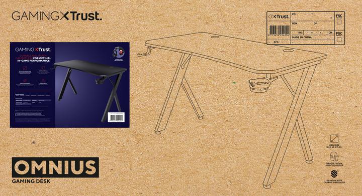 Produktbild Trust Gxt710 Luminus Pro RGB Desk