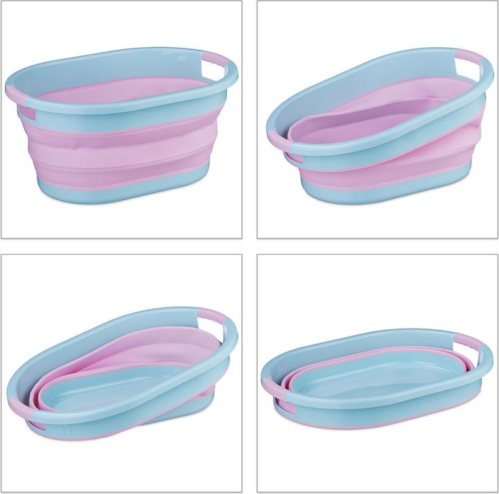 Immagine prodotto Relaxdays Cesto della biancheria (22 l)