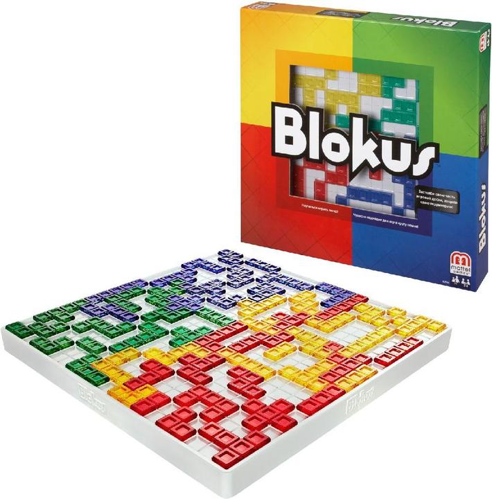 Actual product image Mattel Games Blokus Game (French, English)