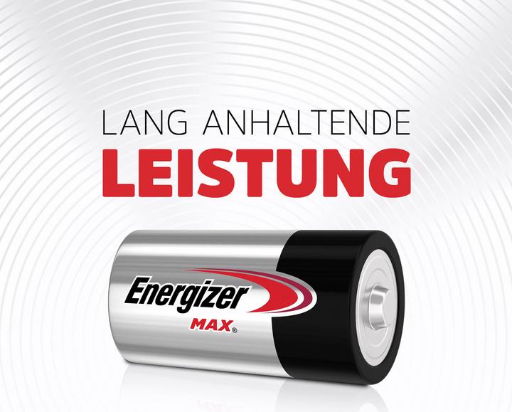 Actual product image Energizer Max Alkaline (2 pcs., C, 8000 mAh)