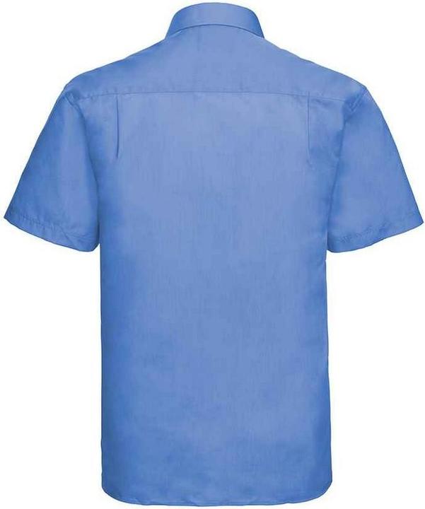 Actual product image Russell Mens Poplin Easy-Care Short-Sleeved Formal Shirt (18)