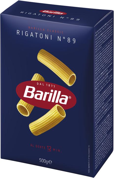 Actual product image Barilla Rigatoni n.89 (500 g)