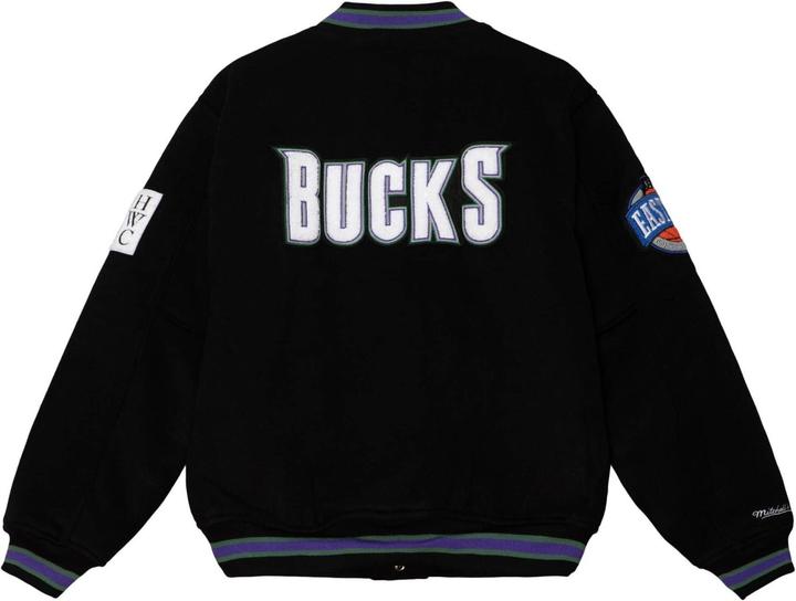 Immagine prodotto Mitchell & Ness Giacca NBA Milwaukee Bucks Uomo (XL)