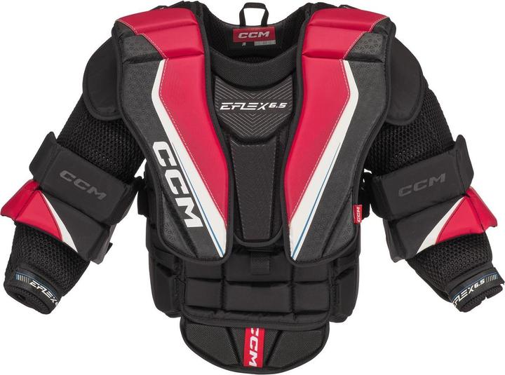 Produktbild CCM ABE6.5 JR EFX Torwartarm & -körper Schwarz/Rot/Weiss L/XL (4779590) (L)