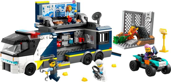 Produktbild LEGO Polizeitruck mit Labor (60418, LEGO City)