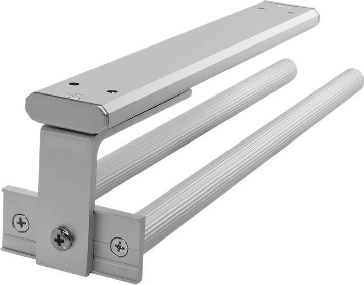 Produktbild Grimme Geschirrtuch-Auszug Pluto 2-armig 330 mm Alu silber matt (1 Stk.)