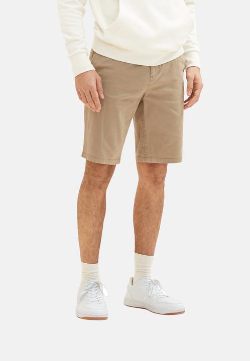 Produktbild Tom Tailor Shorts Slimfit Chino-Shorts mit Reissverschluss, Knopf und seitlichen Eingrifftaschen (33)