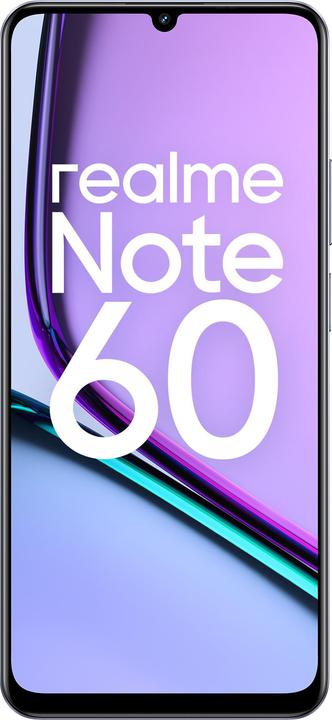Actual product image realme Note 60 (128 GB, Marble Black, 6.74", Dual SIM, 32 Mpx, 4G)